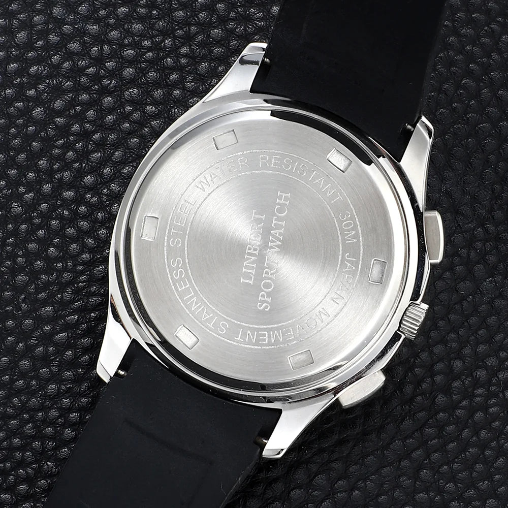 2024 LINBERT Red Men's watch Top