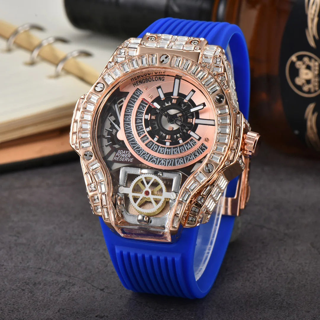 Full diamond Case Business Luxury Top Mens Watches
