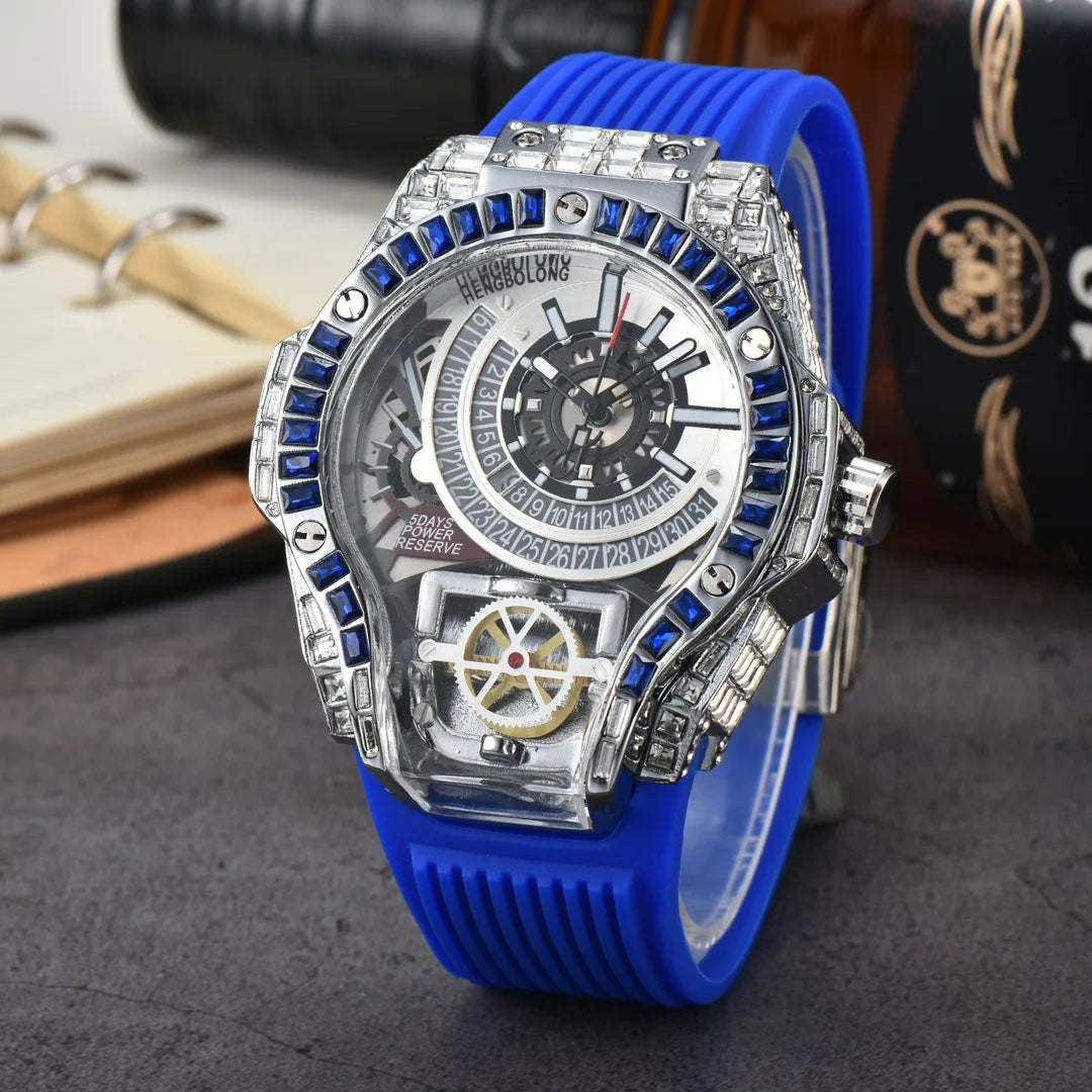 Full diamond Case Business Luxury Top Mens Watches