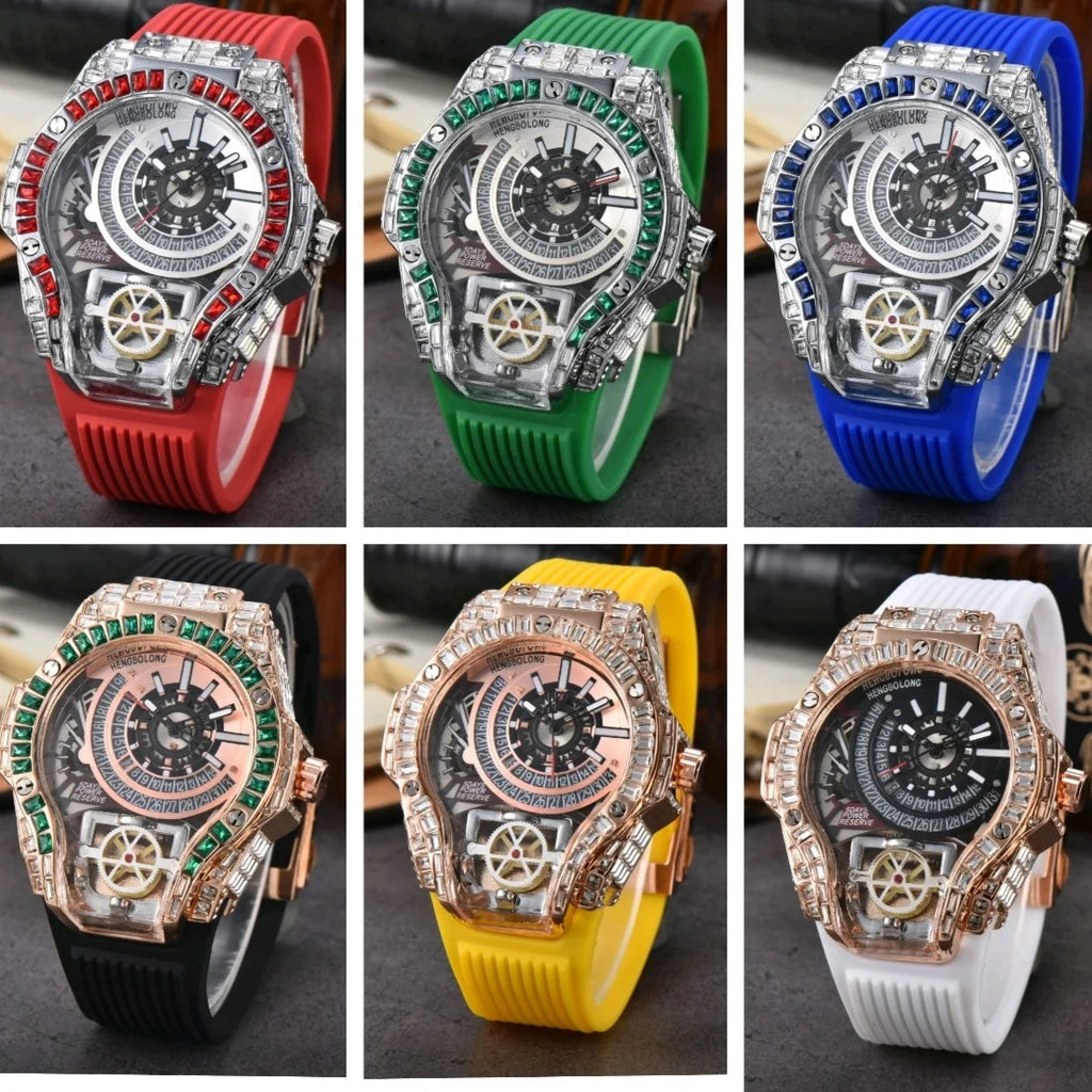 Full diamond Case Business Luxury Top Mens Watches