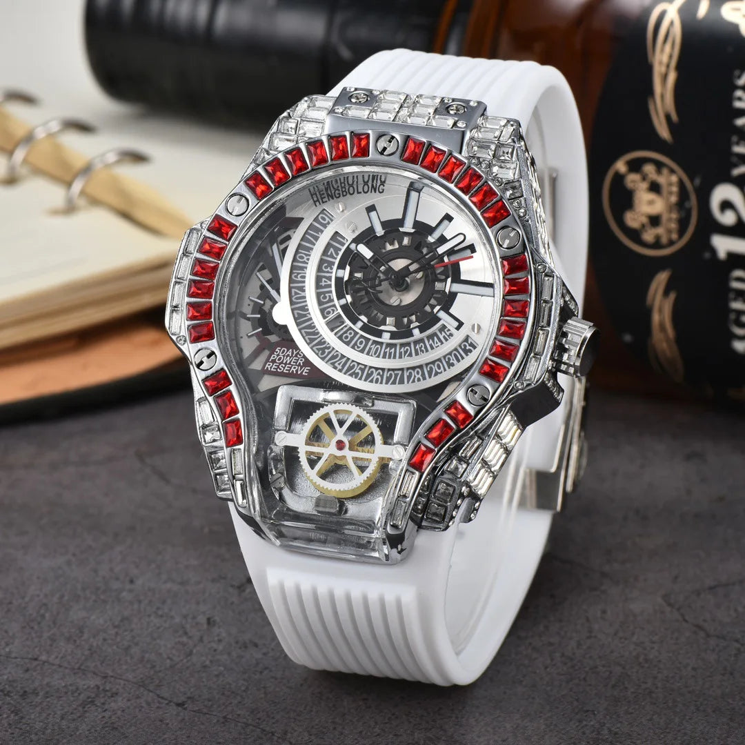 Full diamond Case Business Luxury Top Mens Watches