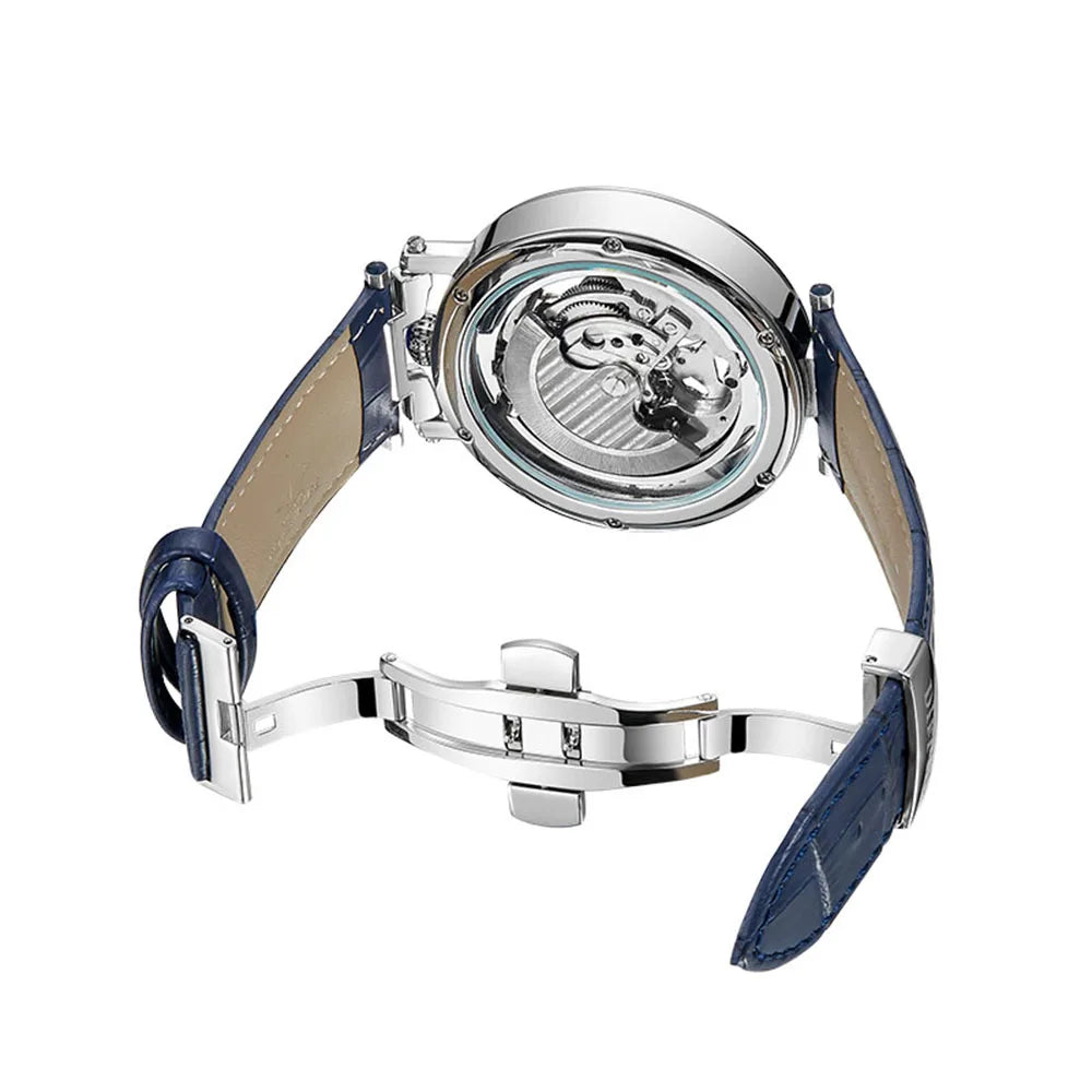 Tourbillon Hollowed Mechanical Wristwatch Watch
