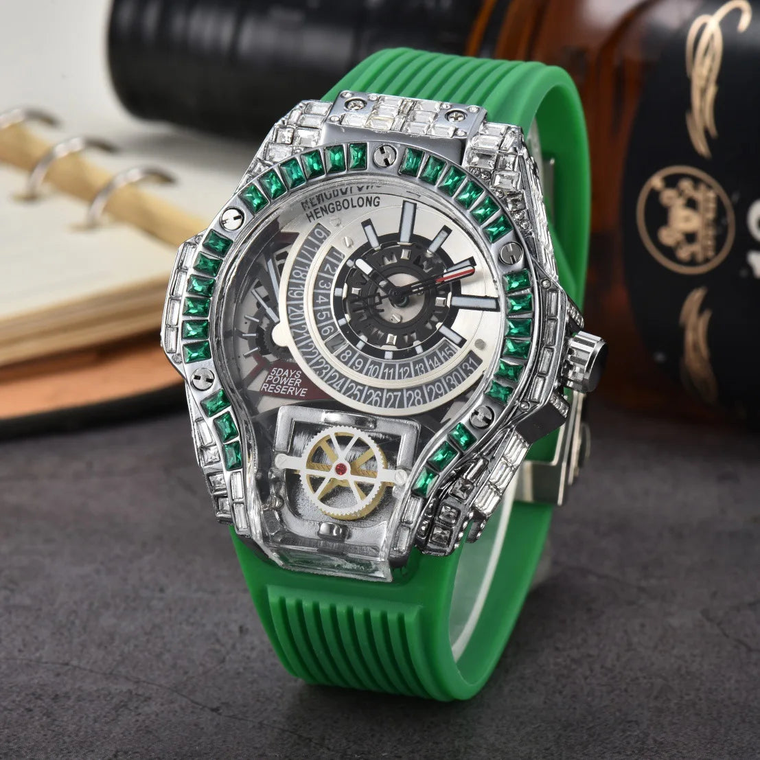 Full diamond Case Business Luxury Top Mens Watches