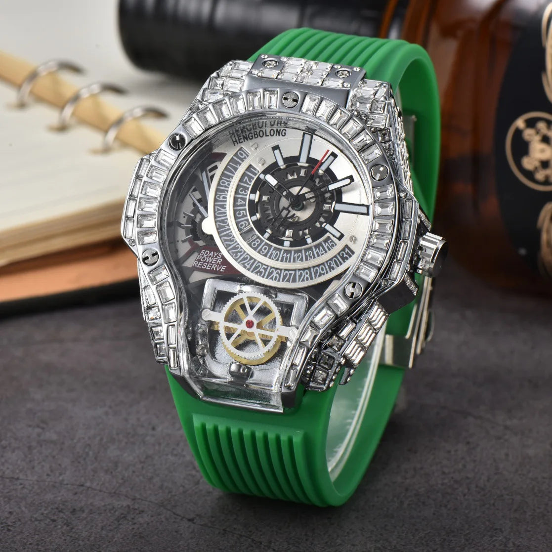 Full diamond Case Business Luxury Top Mens Watches